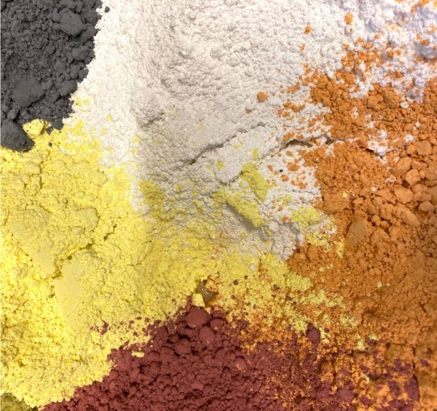 Powdered Ceramic Enamels for Glass 520-580°C