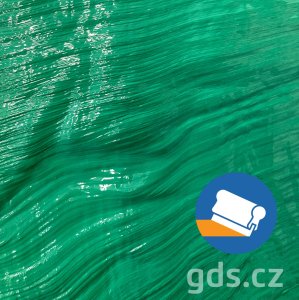 Zelená tmavá pastovaná pro tisk obtisků 520-580°C