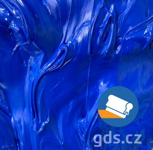 Modrá pastovaná pro tisk obtisků 520-580°C