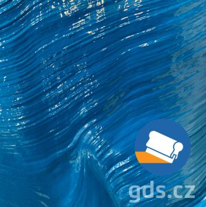 Modrá světlá pastovaná pro tisk obtisků 520-580°C