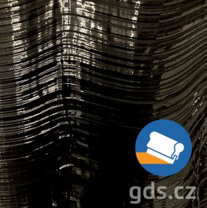 Hnědá tmavá pastovaná pro tisk obtisků 520-580°C