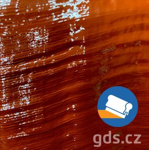 Červená tmavá pastovaná pro tisk obtisků 520-580°C