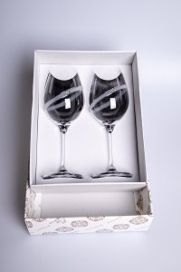 Sklenice na víno Swarovski Sparkling Ring - 470 ml