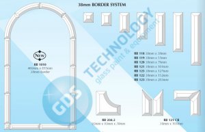 RB122 - Bevel - Pencil 38 x 152 mm