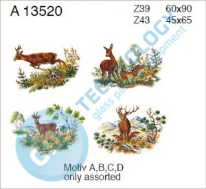 A 13520 Z39 KDV Zvěř vysoká  60x90